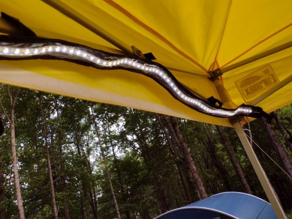 Lighting under the shelter