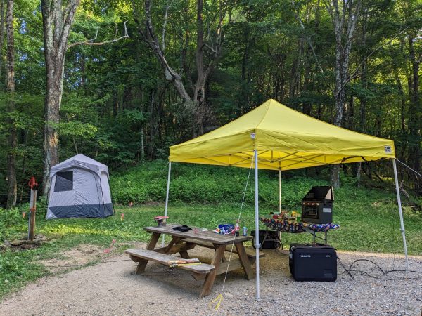 Cooking and eating area
